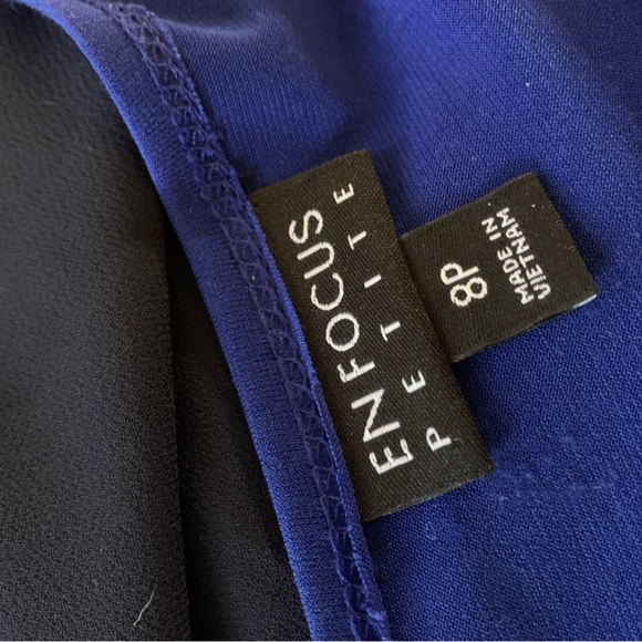 Blue cocktail dress, brand new, no tags - Picture 2 of 2